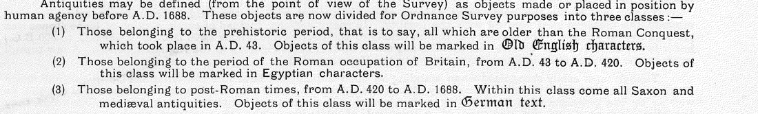 Crawford 1921 three-class antiquity lettering